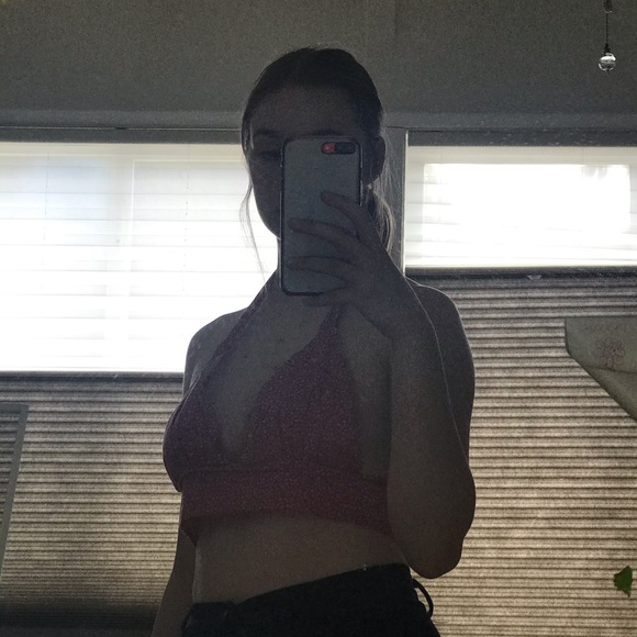 Pink crop top - Picture 1 of 4
